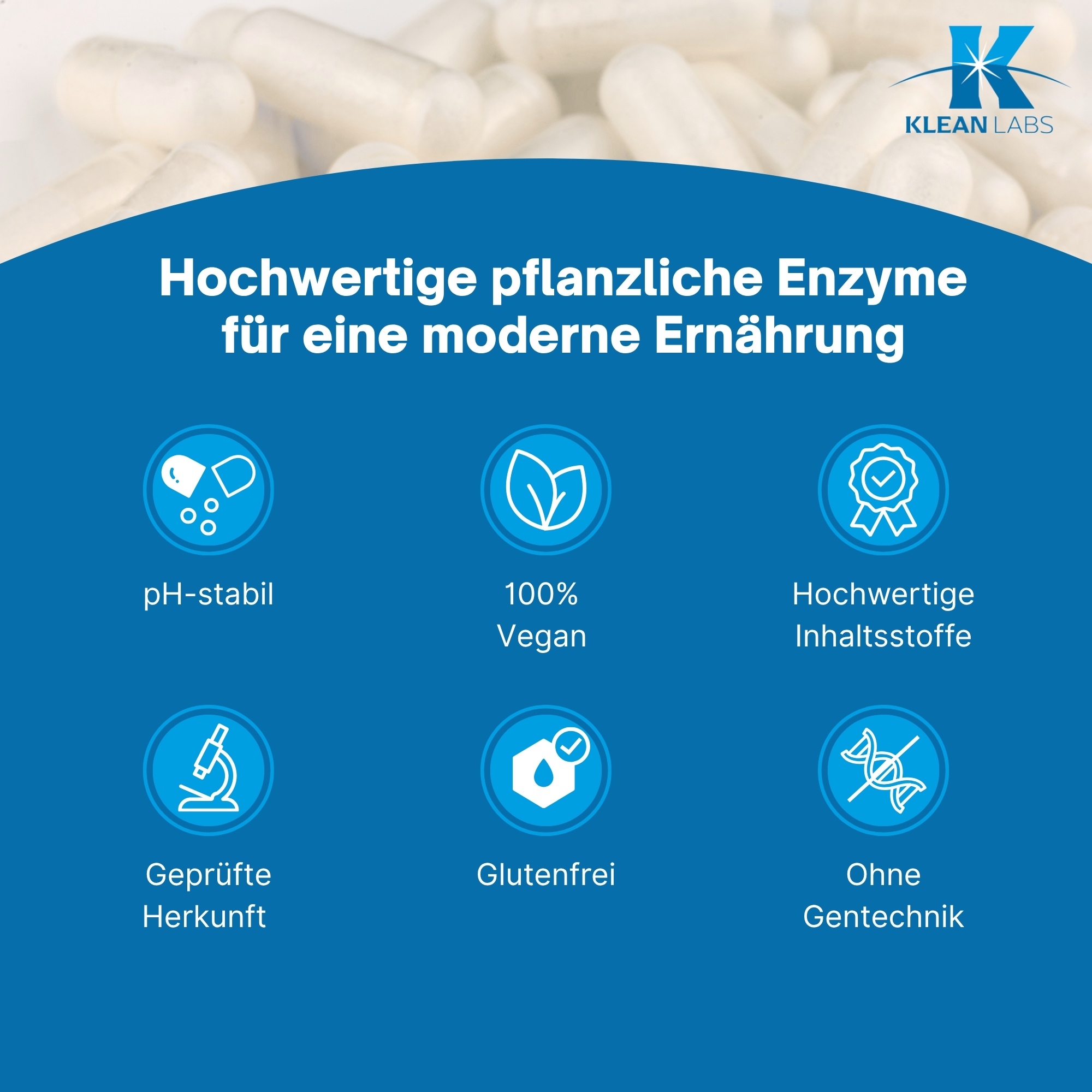 Produktfoto: PlantZyme Lypo KLEAN LABS