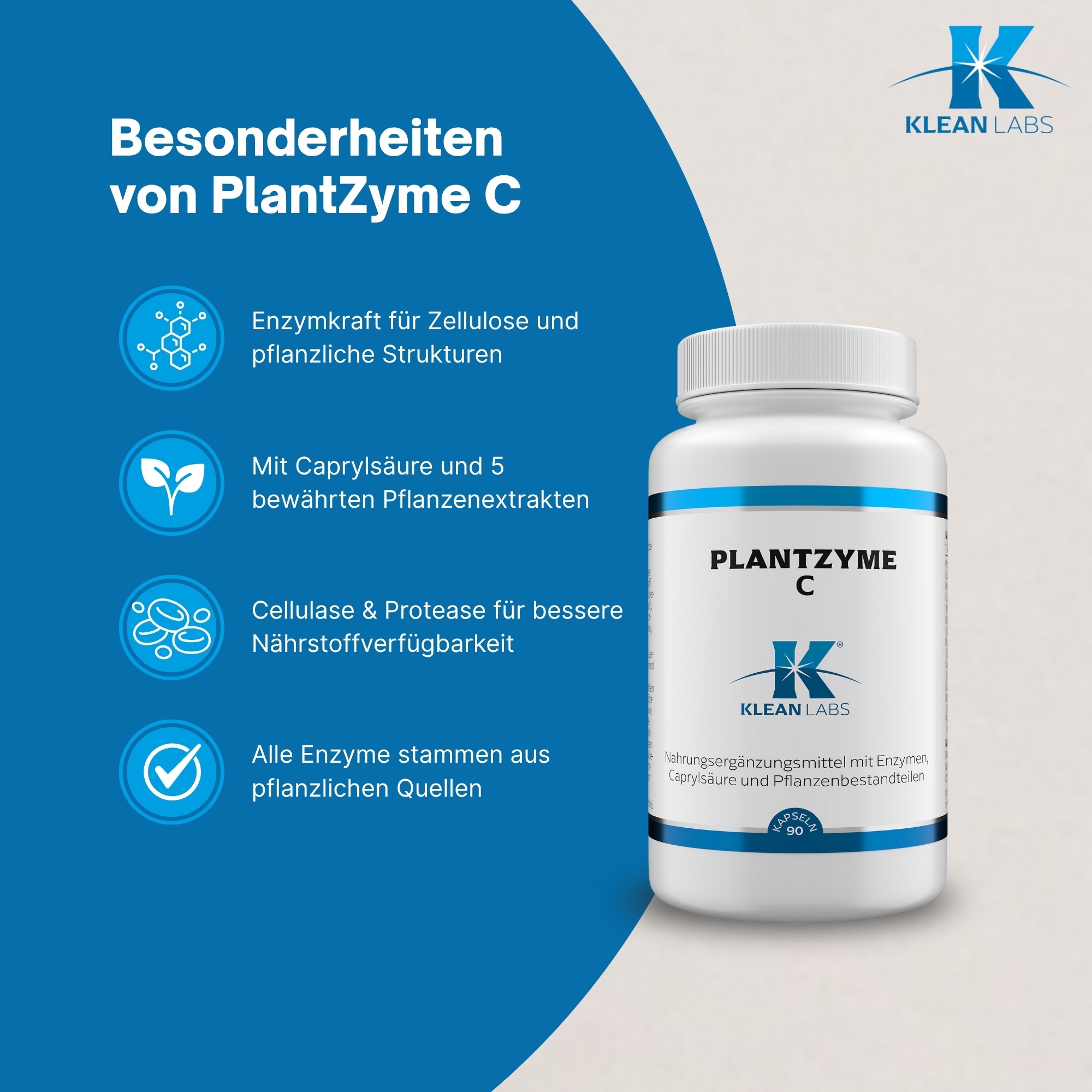 Produktfoto: PlantZyme C KLEAN LABS