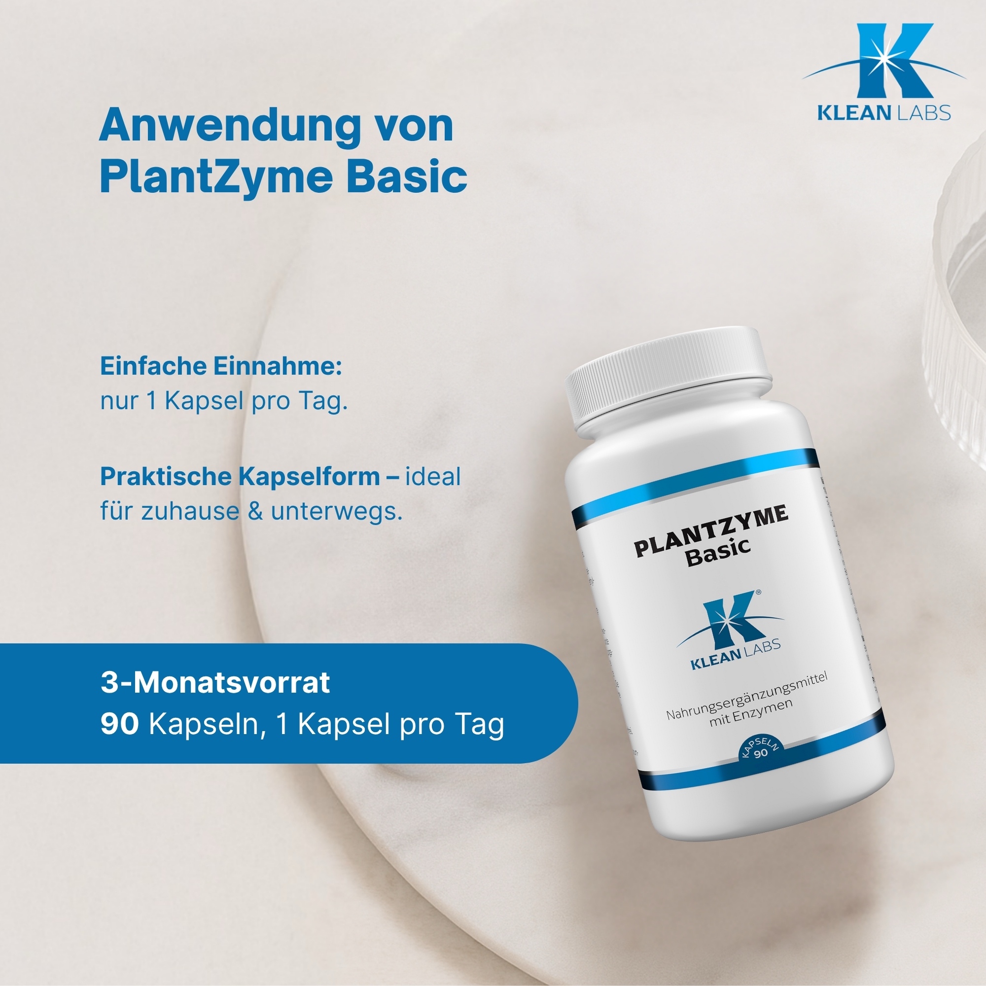 Produktfoto: PlantZyme Basic Basic KLEAN LABS