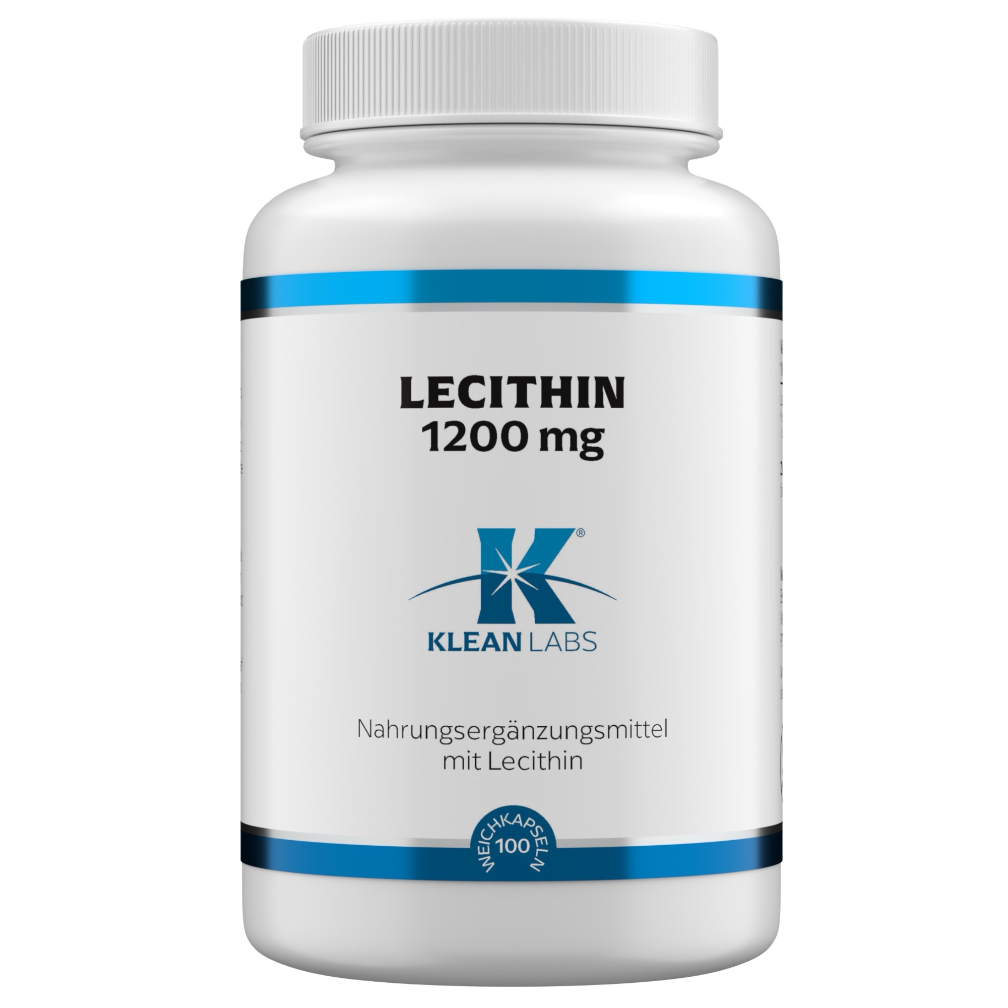 Produktfoto: Lecithin Weichkapseln 1200 mg Klean Labs