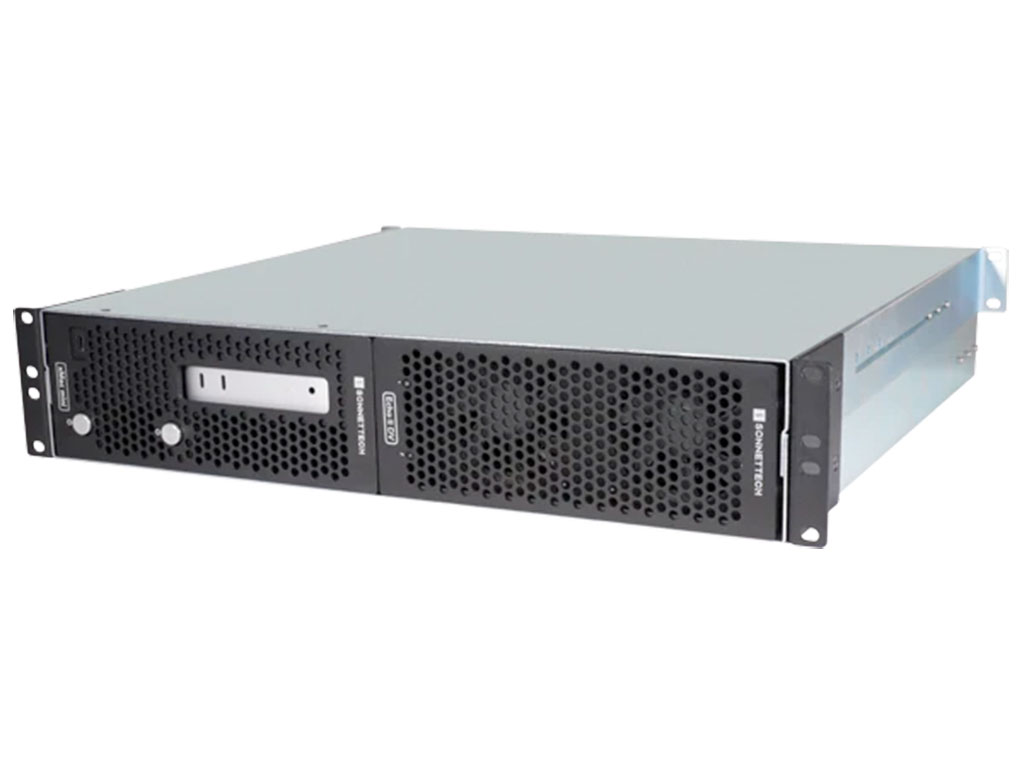 Sonnet xMac mini (2024+) 2U Rackmount System With Echo IIDV Module