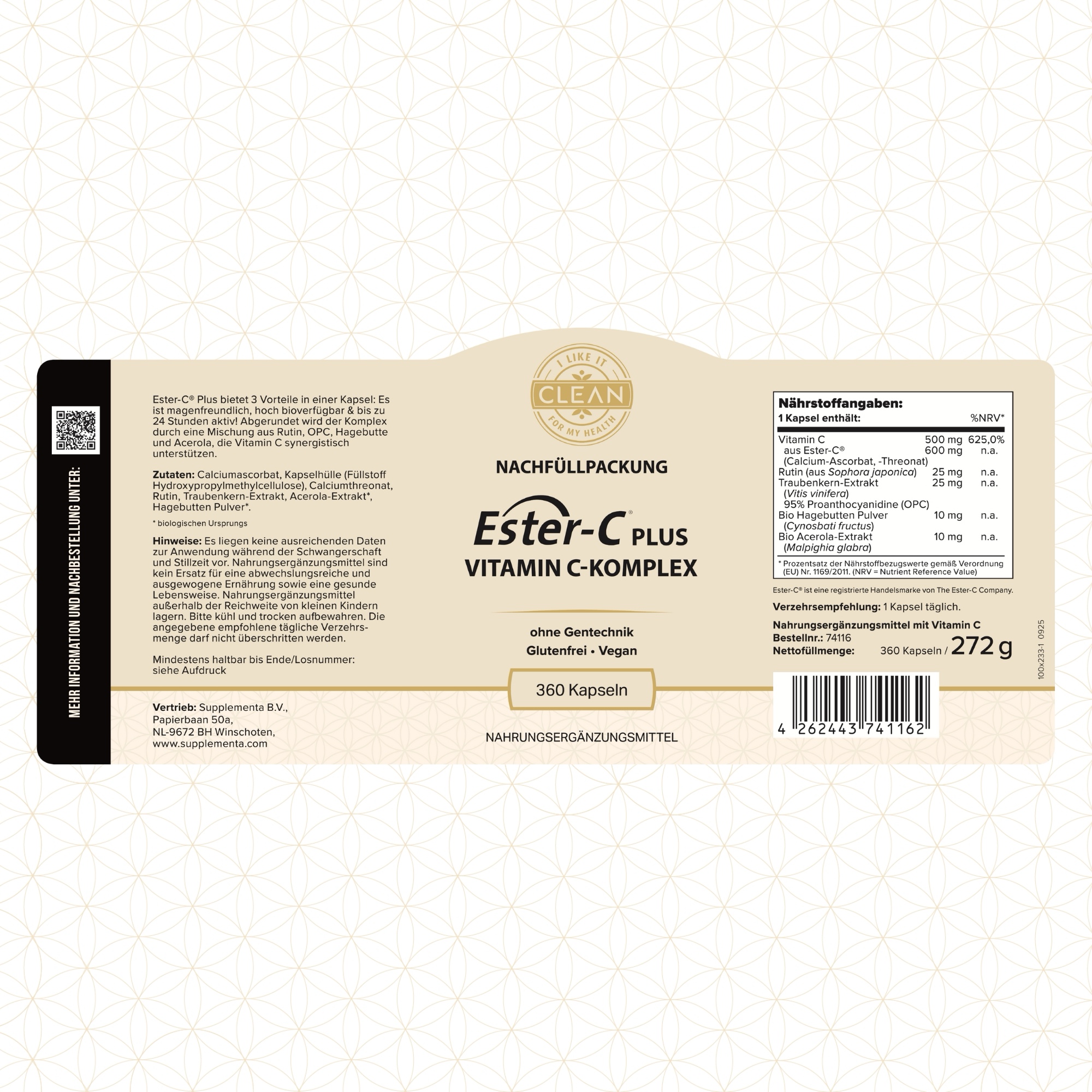Produktfoto: Ester-C® Plus | Vitamin C-Komplex mit Synergisten