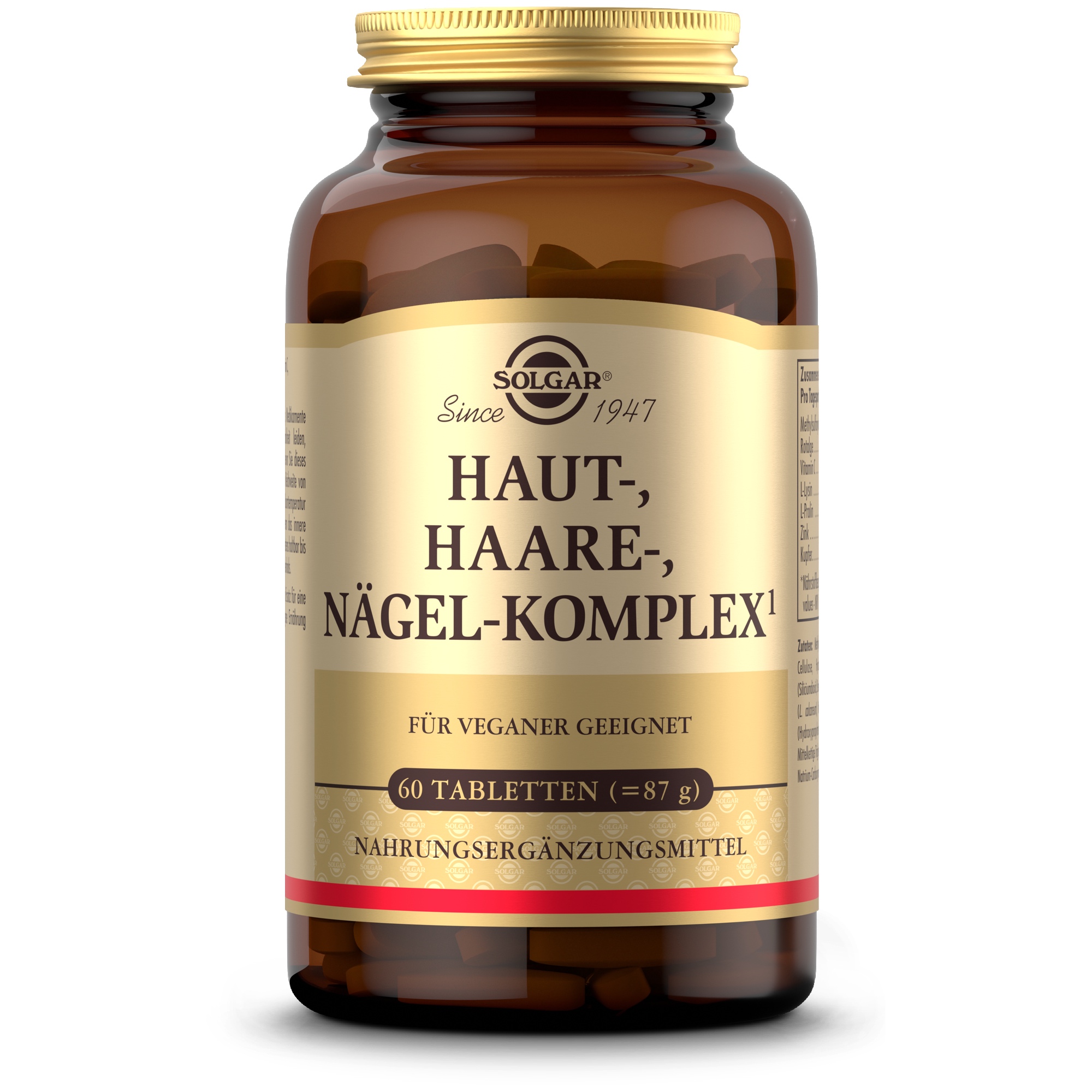 Produktfoto: Haut-, Haare-, Nägel-Komplex Solgar