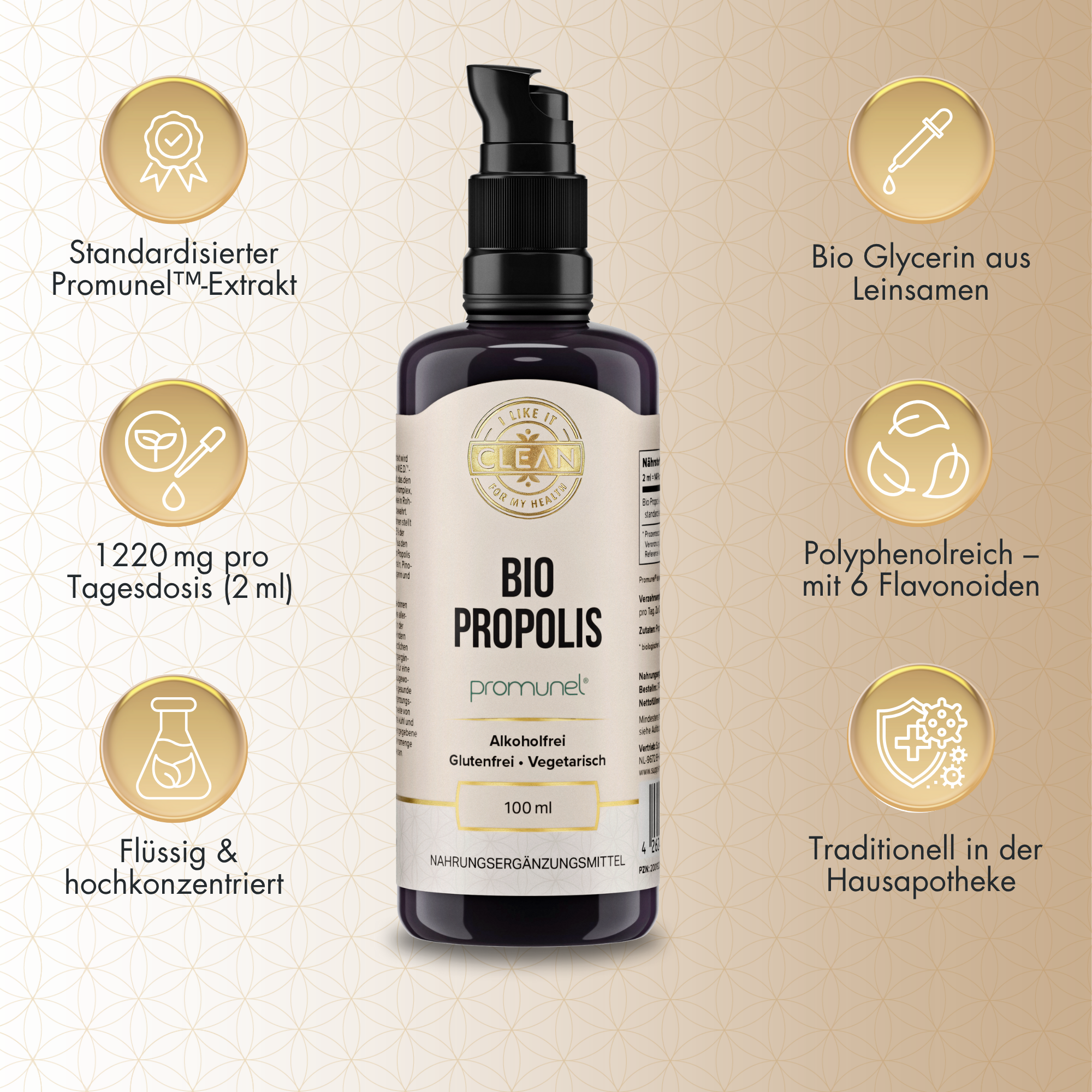 Produktfoto: Propolis flüssig Bio 3er Paket | i like it clean