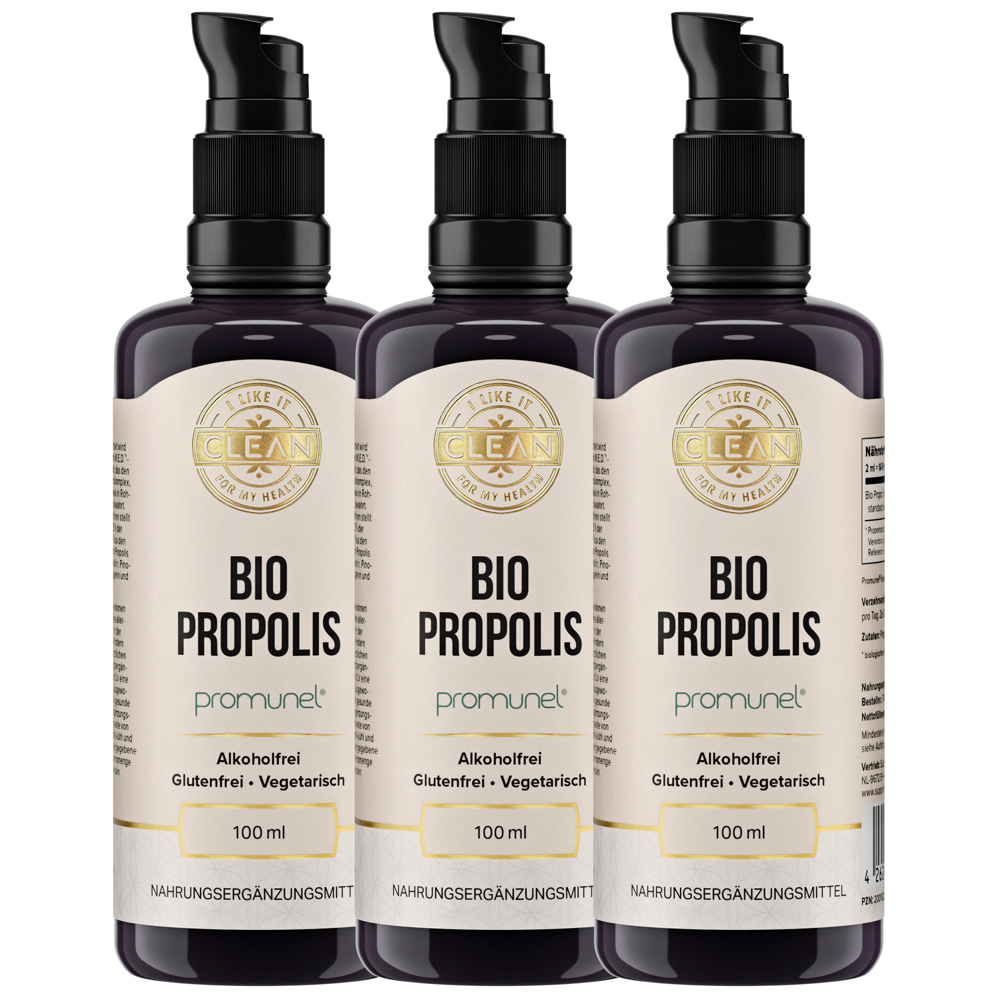 Propolis flüssig Bio 3er Paket | i like it clean