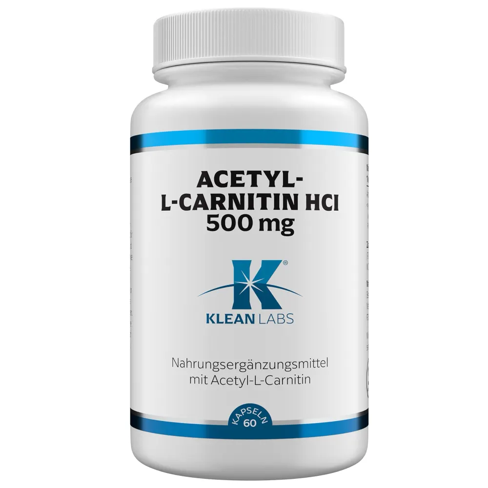 Produktfoto: Acetyl-L-Carnitin HCl 500 mg