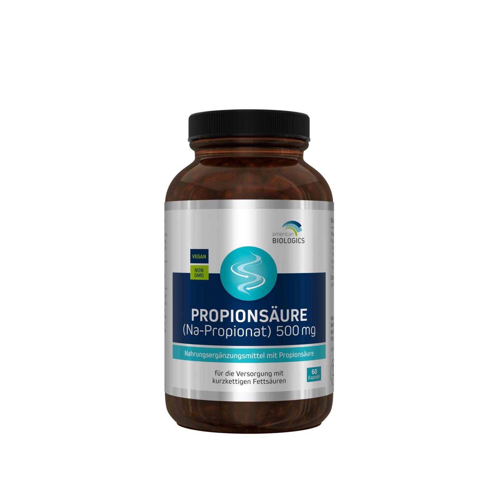 Propionsäure (Na-Propionat) 500 mg