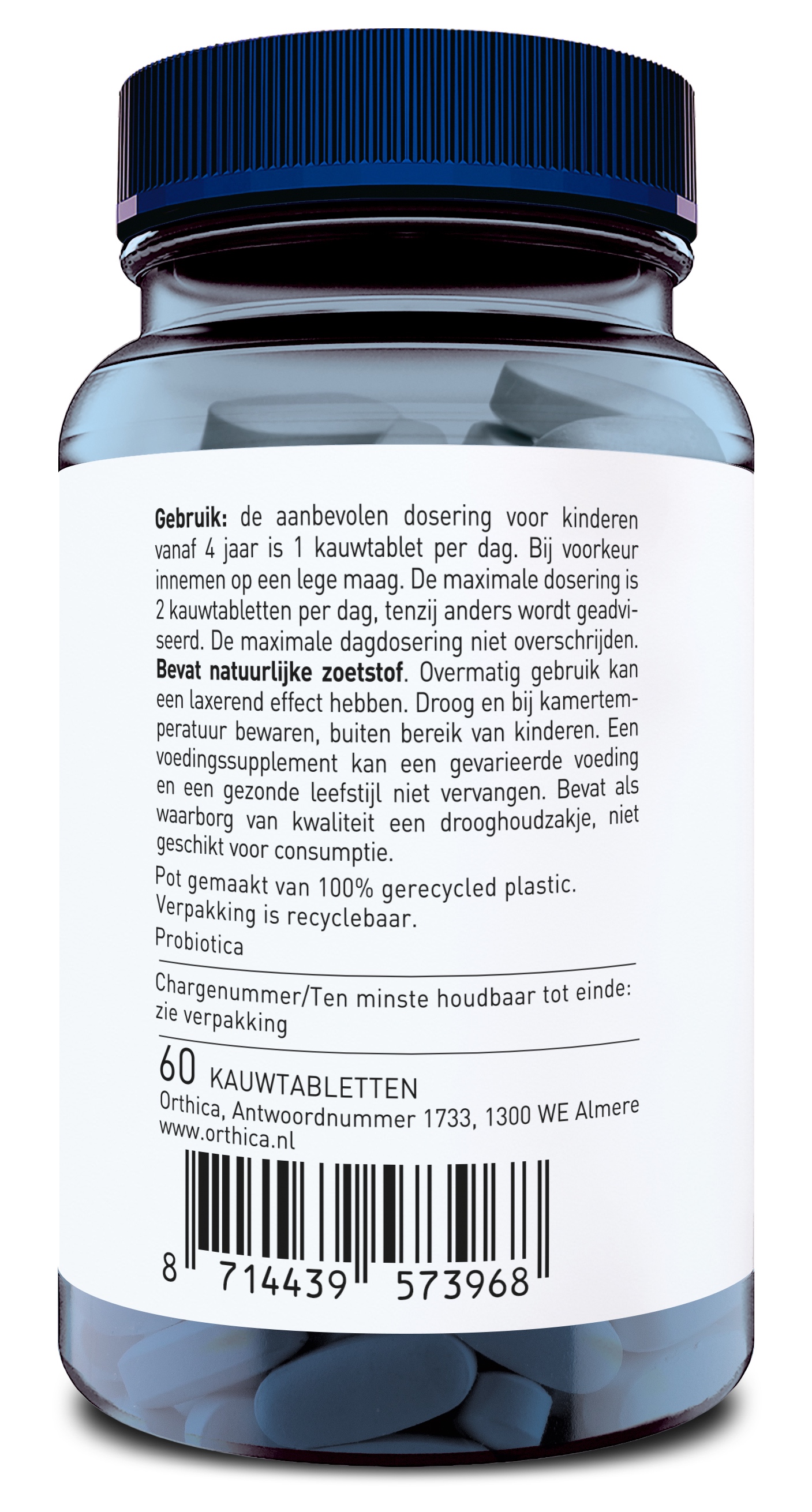 Produktfoto: Orthiflor Kautabletten (Orthiflor Kauw)