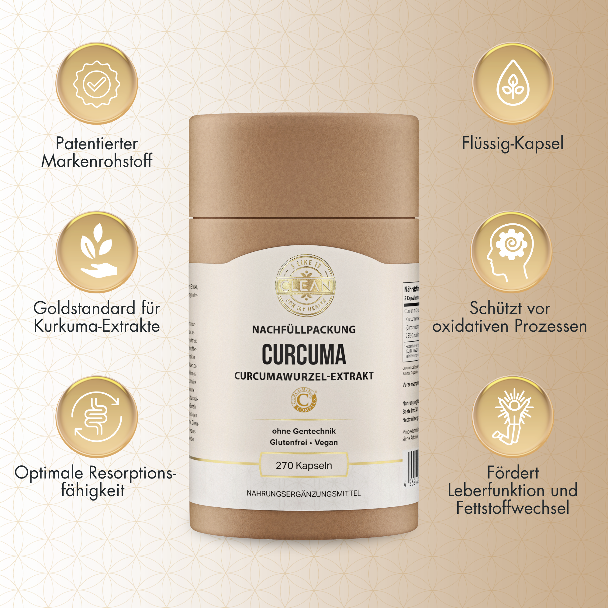 Produktfoto: Curcuma Nachfüllpackung | i like it clean