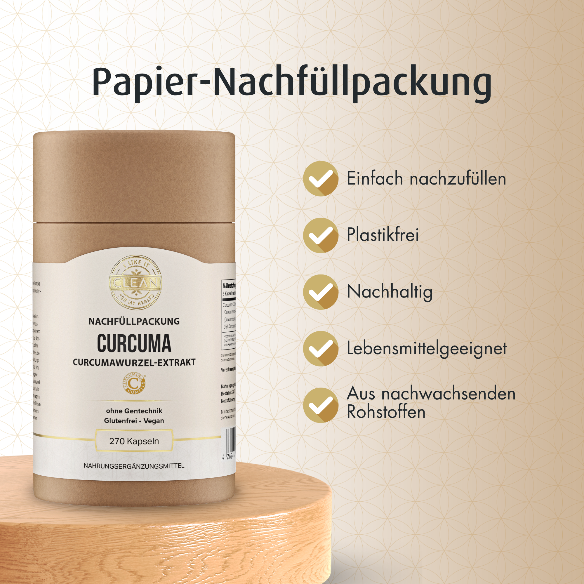 Produktfoto: Curcuma Nachfüllpackung | i like it clean