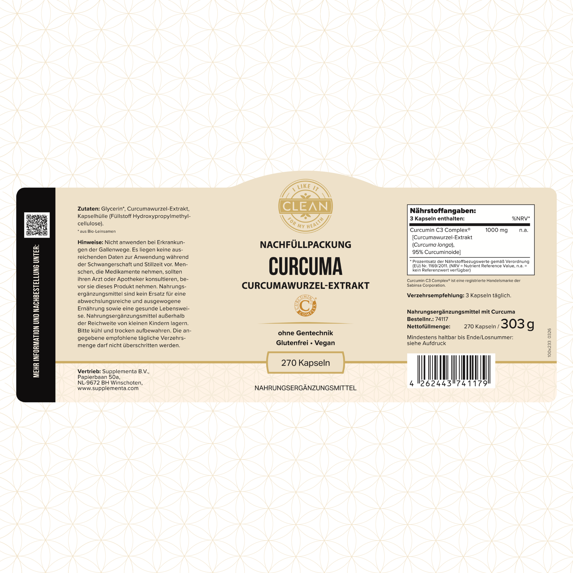 Produktfoto: Curcuma Nachfüllpackung | i like it clean