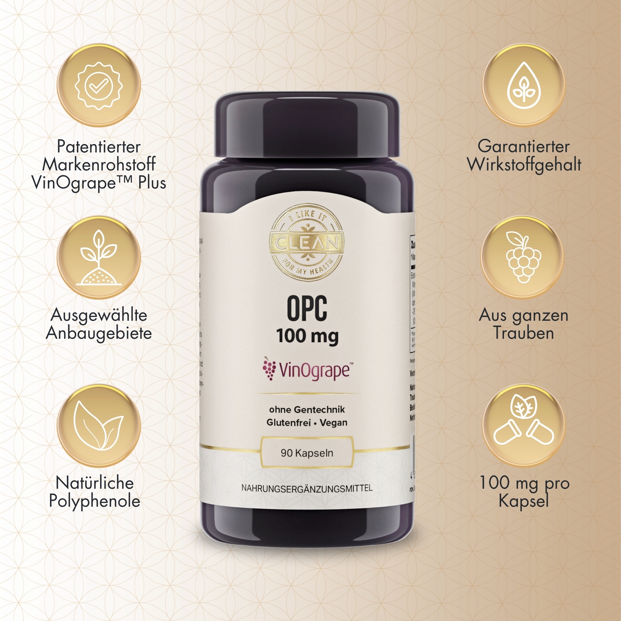Produktfoto: OPC 100 mg Vinogrape™ Plus" | i like it clean
