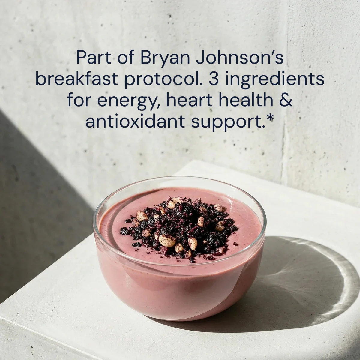 Produktfoto: Blueberry Nut Mix |  Bryan Johnson
