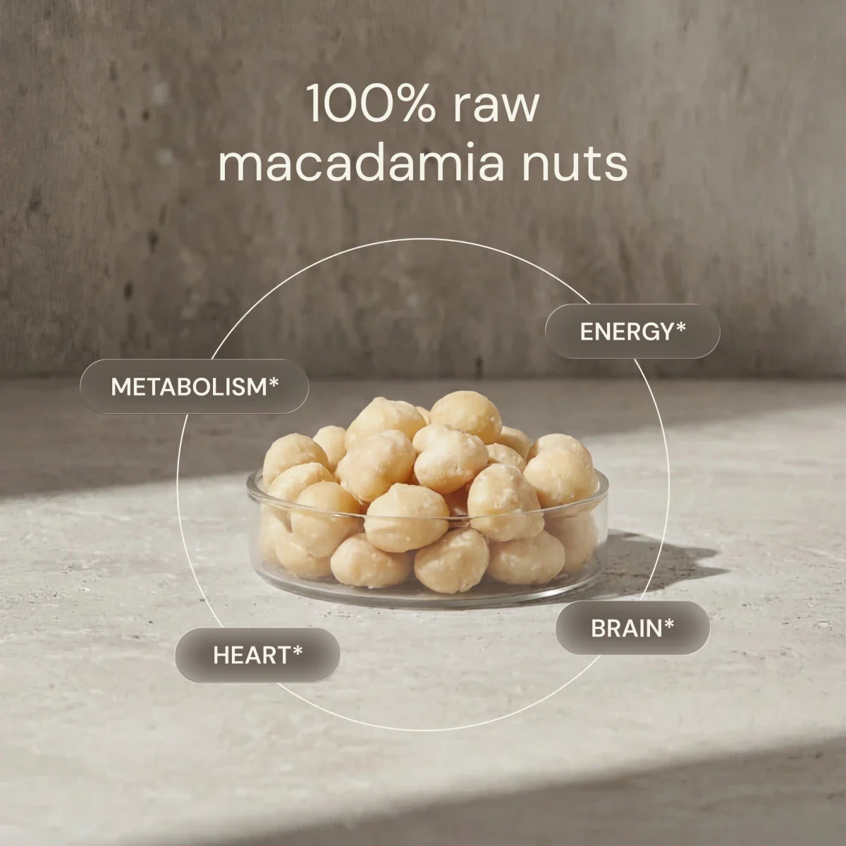 Produktfoto: Raw Macadamia |  Bryan Johnson
