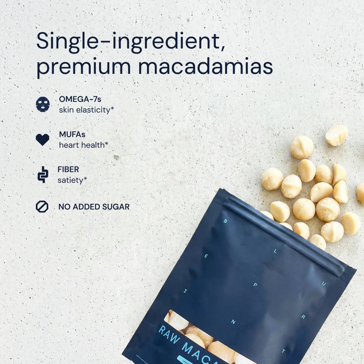 Produktfoto: Raw Macadamia |  Bryan Johnson