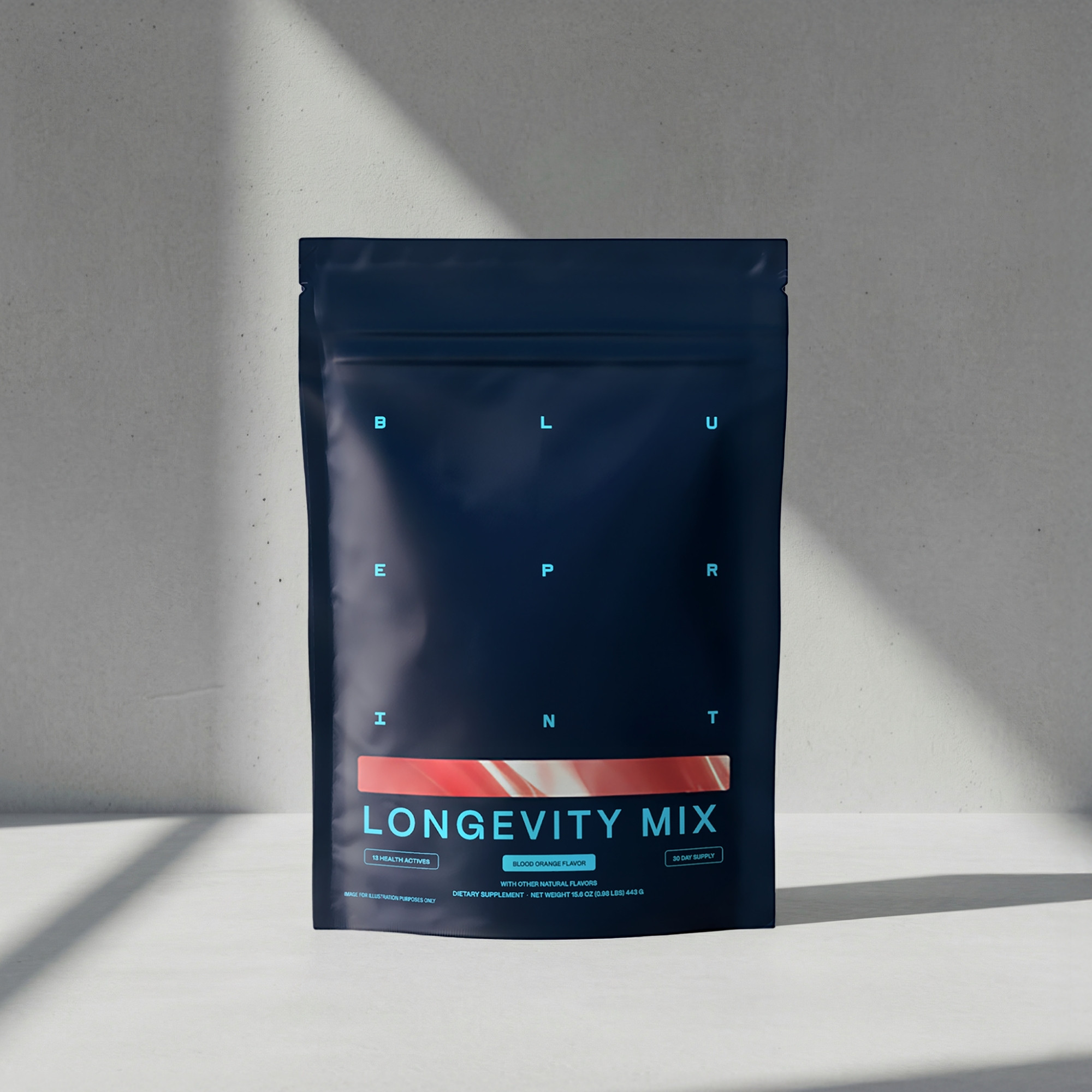 Produktfoto: Longevity Mix - Blutorange |  Bryan Johnson