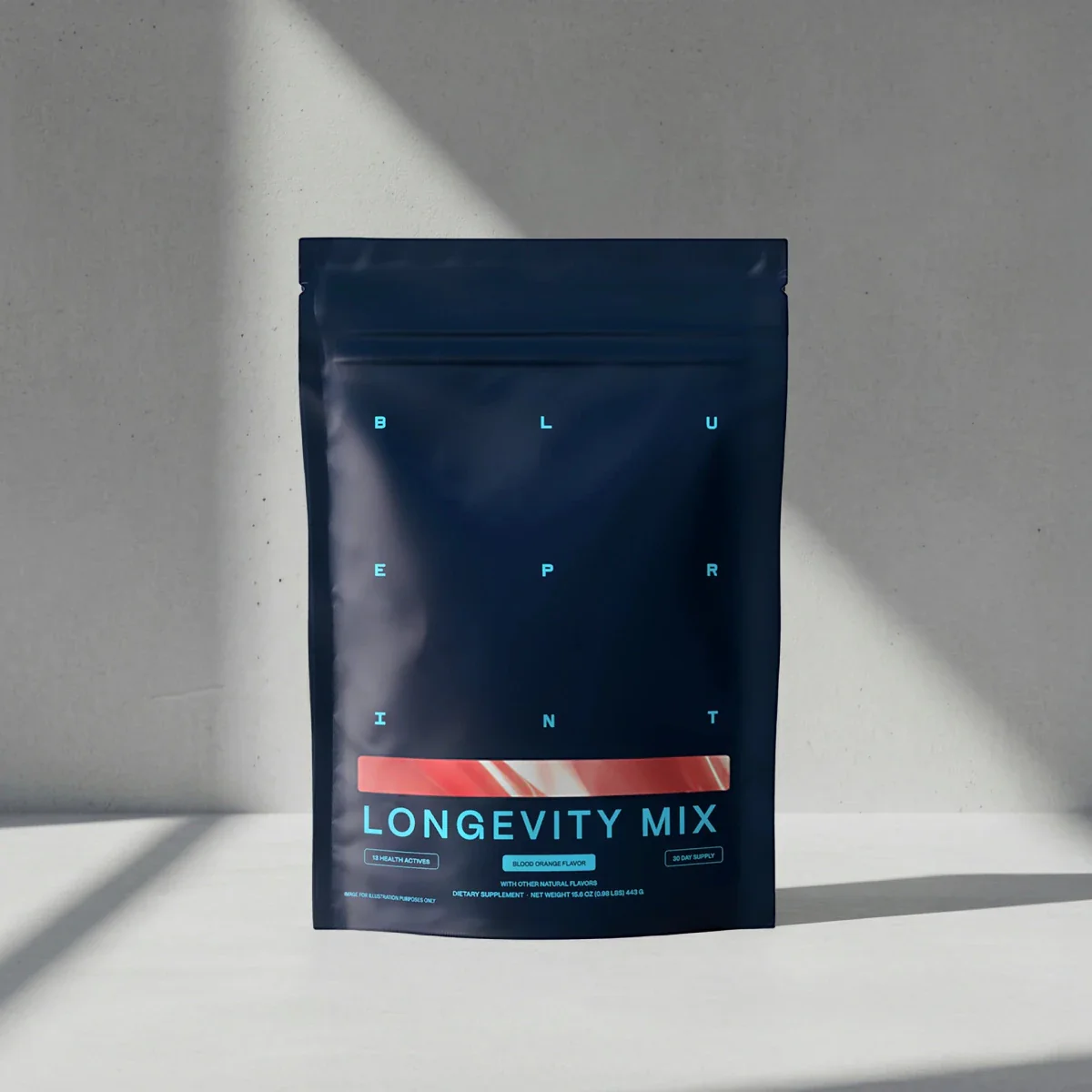 Produktfoto: Longevity Mix - Blutorange |  Bryan Johnson