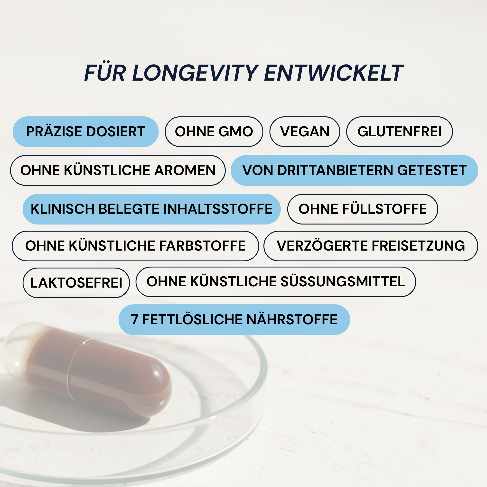 Produktfoto: Advanced Antioxidants |  Bryan Johnson
