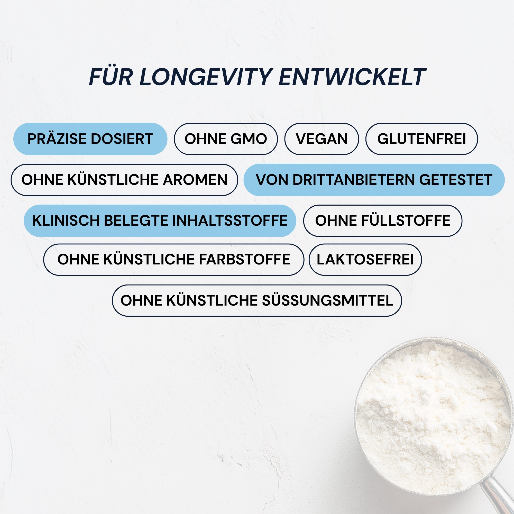 Produktfoto: Kollagen Peptide (Collagen) |  Bryan Johnson