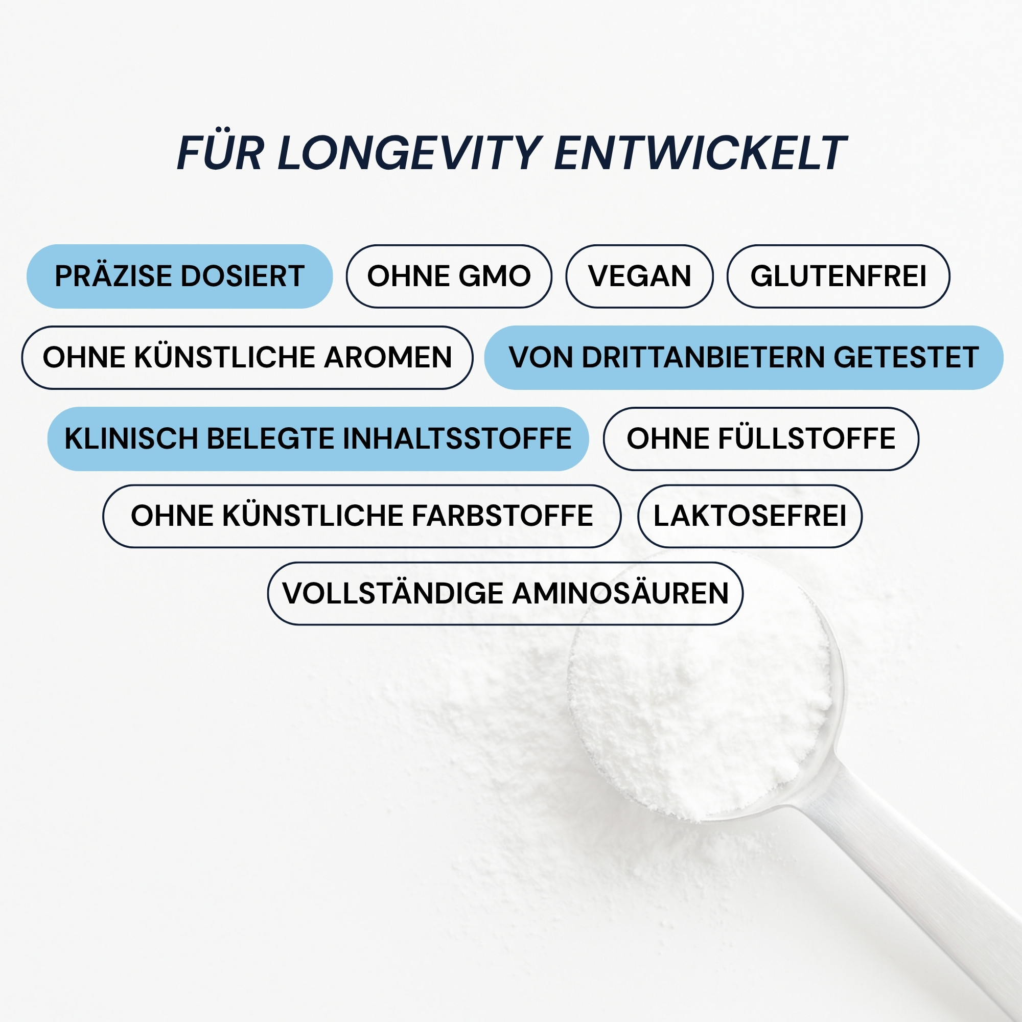 Produktfoto: Kreatin (Creatine) | Bryan Johnson