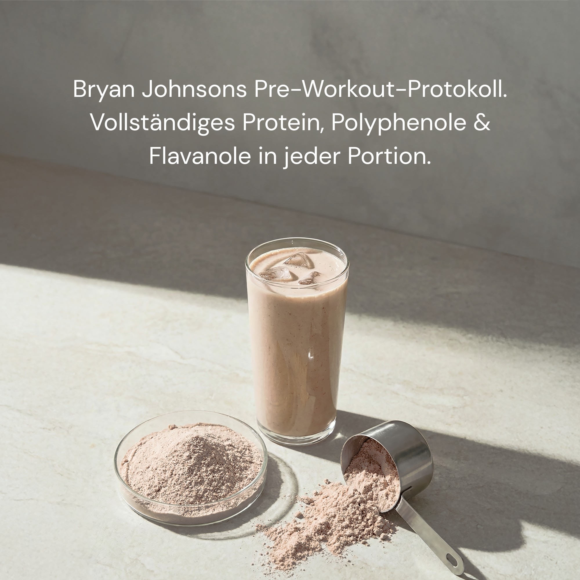 Produktfoto: Longevity Protein -Chocolate |  Bryan Johnson
