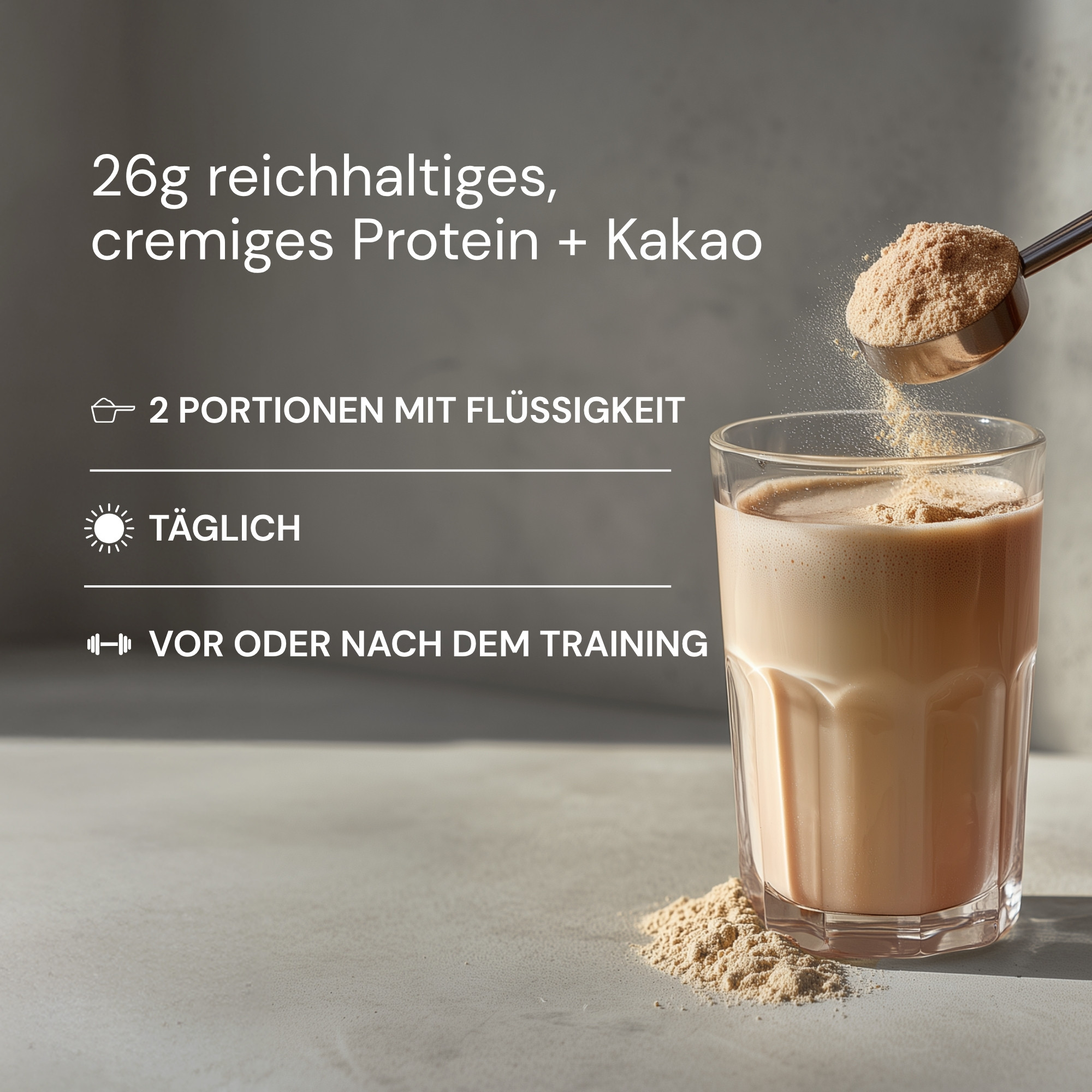 Produktfoto: Longevity Protein -Chocolate |  Bryan Johnson
