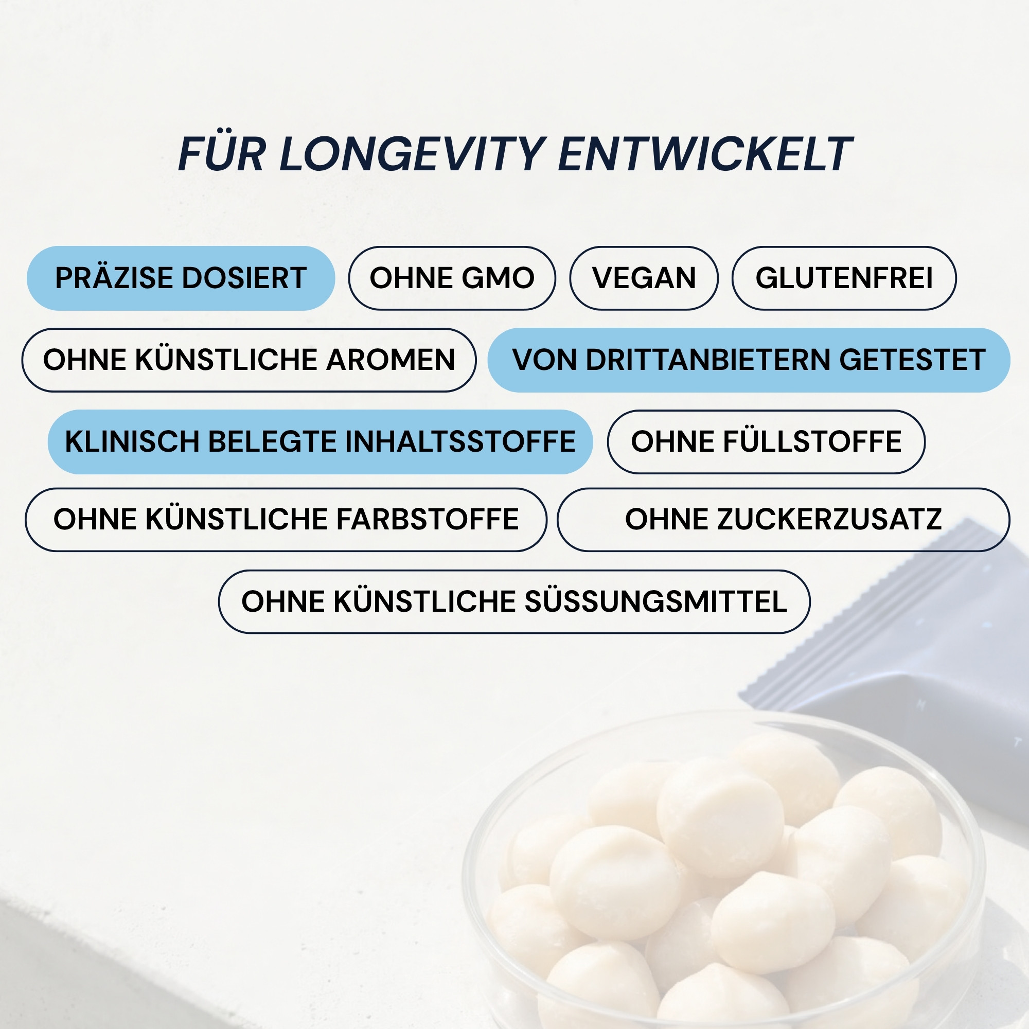 Produktfoto: Macadamia Protein Riegel |  Bryan Johnson