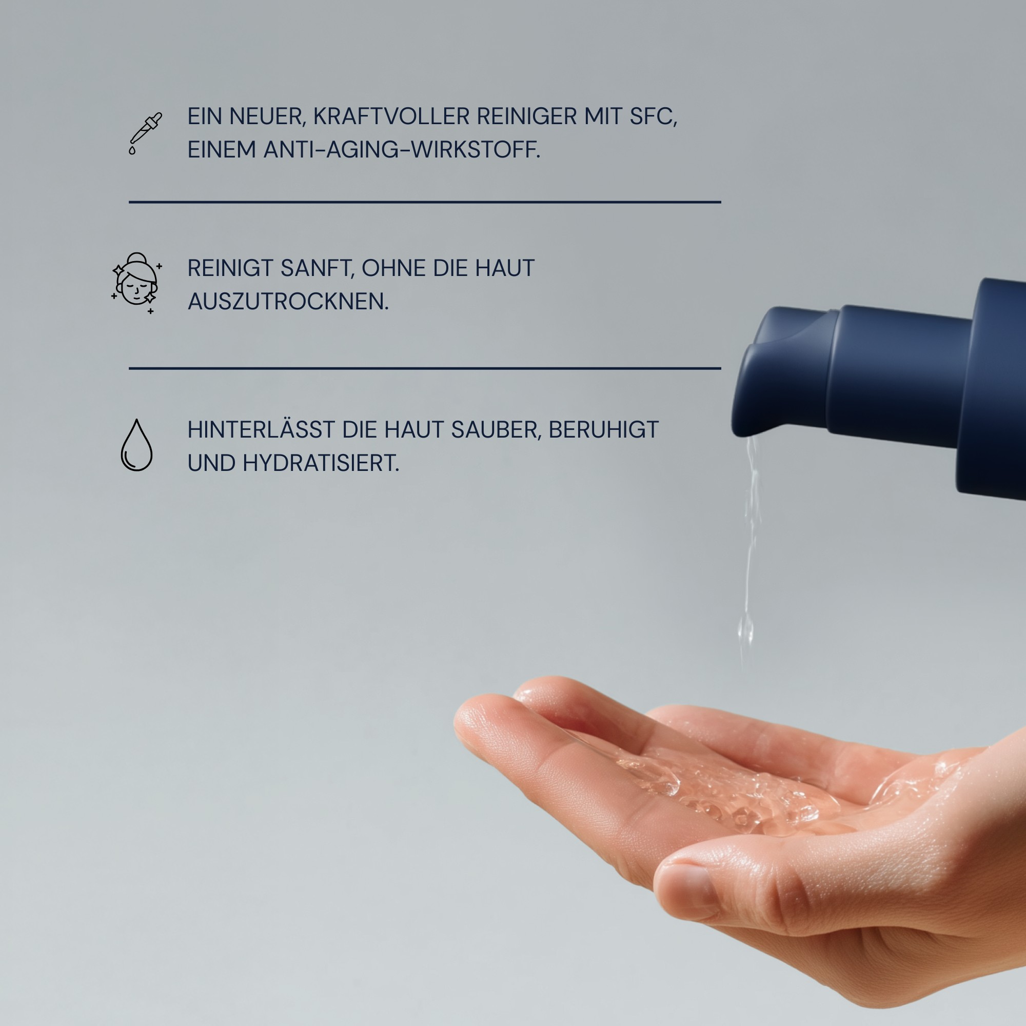 Produktfoto: SFC Hautpflege-Cleanser | Blueprint Bryan Johnson