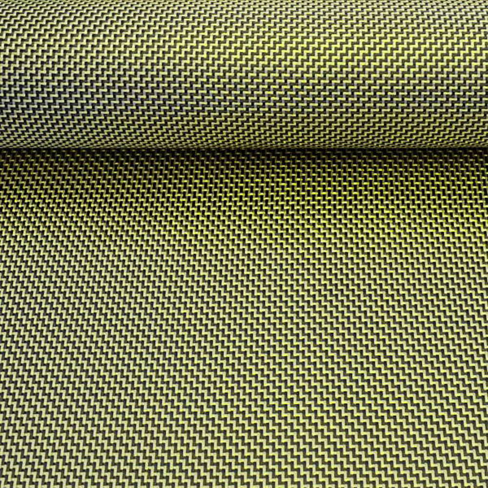 Carbon/Aramid fabric 205 g/m² (twill weave) 100 cm, image 3