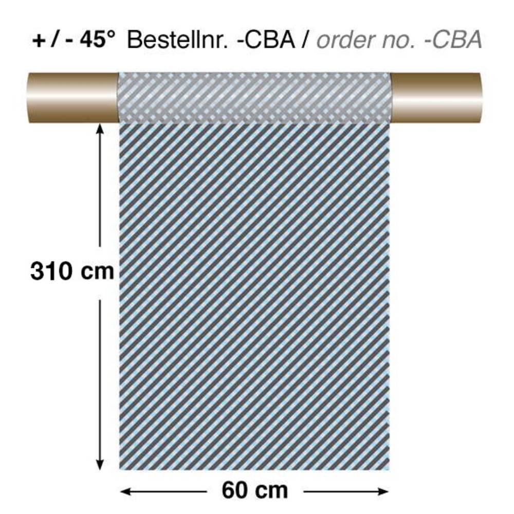 CARBOWEAVE® IMS Kohlegelege 20 g/m² (biaxial), Bild 3