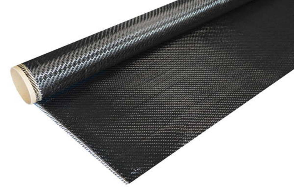 Kohlegewebe 160 g/m² (Köper) 125 cm, Bild 2