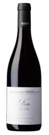 Produktfoto: Burgunderflasche mit schwarzem Etikett, Aufschrift “Domaine Jean Tardy & Fils“, “Fixin 'La Place'“, “Appellation Fixin Contrôlée“.
