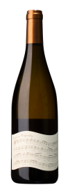 Produktfoto: Hochwertige Burgunderflasche mit Kupferkapsel und Notenblattetikett.