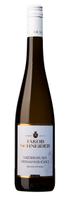 Produktfoto: Weinflasche mit Etikett Jakob Schneider, Riesling Spätlese.