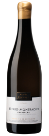Produktfoto: Flasche Bâtard-Montrachet Grand Cru Wein mit goldener Kapsel und Etikett von Domaine Morey-Coffinet.