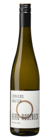 Produktfoto: Weinflasche mit Etikett “Corvers Kauter Berg Roseneck Riesling“.