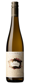 Produktfoto: Weinflasche mit Etikett 'Livio Felluga Friulano'.