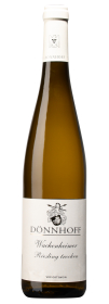 Produktfoto: Eine Weinflasche mit der Aufschrift 'Dönnhoff Wachenheimer Riesling trocken'.