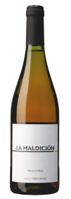 Produktfoto: Weinflasche mit Etikett La Maldición, Malvar en Bota, Bodegas Cinco Leguas.