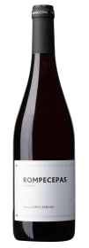 Produktfoto: Weinflasche Rompecepas Garnacha mit schwarzem Etikett.