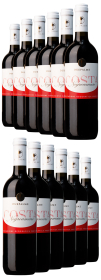 Produktfoto: Due Palme 12x „Costa“ Negroamaro IGP Salento, rosso  2023