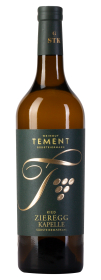 Produktfoto: Hochwertige Weinflasche mit Etikett 'Weingut Tement, Ried Zieregg Kapelle, Südsteiermark DAC'.