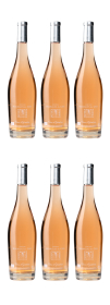 Produktfoto: Mourgues 6x „Fleur d’Eglantine“ Costières de Nîmes, rosé 2025