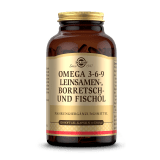 Omega 3-6-9 Leinsamen-, Borretsch- und Fischöl Solgar