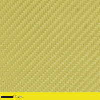 Aramid fabric 170 g/m² (style 284, Aero, twill weave) 100 cm
