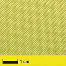 Aramid fabric 110 g/m² (style 140, aero, twill weave) 100 cm