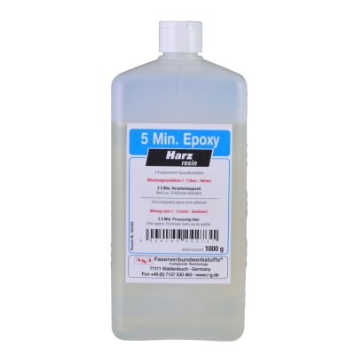 5 Minute Epoxy (Resin) bottle/ 1 kg