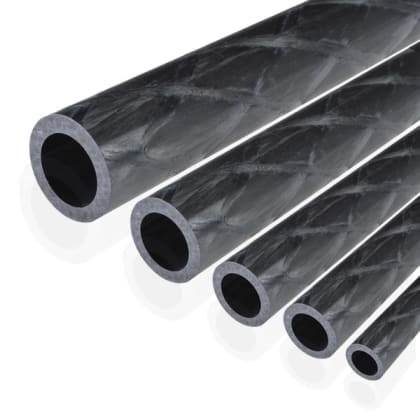 CARBON fibre tubes pullwinded