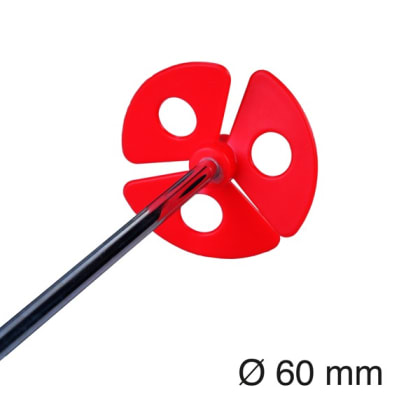 Stirrer with plastic propeller (up to 5 kg)