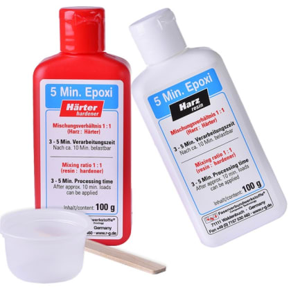 5 Minute Epoxy, kits (MR 1:1)
